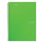 Wirebound Notebook with Two Pockets, 2-Subject, Medium/College Rule, Randomly Assorted Cover Color, (100) 9.5 x 6 Sheets