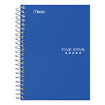 Wirebound Notebook with Two Pockets, 1-Subject, Medium/College Rule, Randomly Assorted Cover Color, (100) 7 x 4.38 Sheets