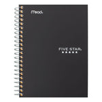 Wirebound Notebook with Two Pockets, 2-Subject, Medium/College Rule, Randomly Assorted Cover Color, (100) 9.5 x 6 Sheets