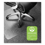 Cleartex Ultimat XXL Polycarb Square Office Mat for Carpets, 59 x 79, Clear