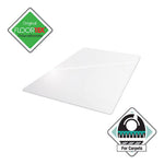 Cleartex Ultimat XXL Polycarb. Square General Office Mat for Carpets, 60 x 60, Clear