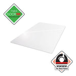 Cleartex Ultimat Polycarbonate Chair Mat for Hard Floors, 48 x 60, Clear