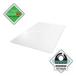 Cleartex Ultimat Polycarbonate Chair Mat for High Pile Carpets, 60 x 48, Clear