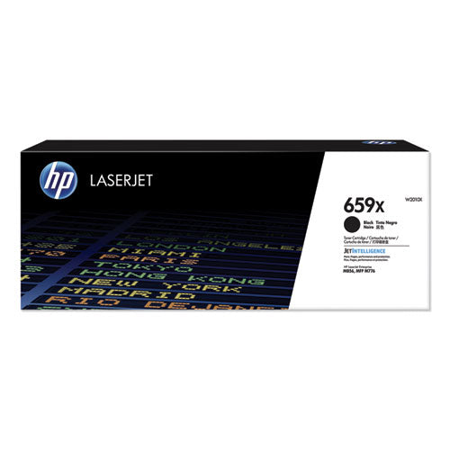 HP 659X, (W2010X) High-Yield Black Original LaserJet Toner Cartridge