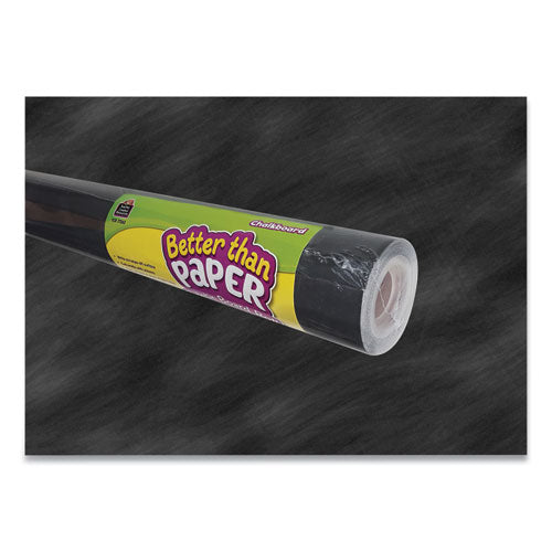 Better Than Paper Bulletin Board Roll, 4 ft x 12 ft, Chalkboard