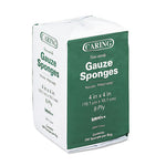 Caring Woven Gauze Sponges, Non-Sterile, 8-Ply, 4 x 4, 200/Pack