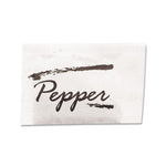 Pepper Packets, 0.1 grams, 3,000/Carton