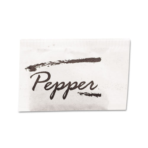 Pepper Packets, 0.1 grams, 3,000/Carton