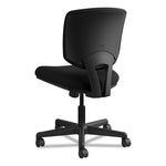 Volt Series Task Chair, Supports Up to 250 lb, 18" to 22.25" Seat Height, Black