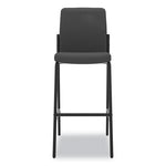 Instigate Mesh Back Multi-Purpose Stool, Supports Up to 250 lb, 33" Seat Height, Black Seat, Black Back, Black Base, 2/Carton