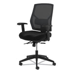 VL582 High-Back Task Chair, Supports Up to 250 lb, 19" to 22" Seat Height, Black