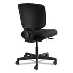 Volt Series Task Chair with Synchro-Tilt, Supports Up to 250 lb, 18" to 22.25" Seat Height, Black