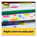 Page Flag Markers, Assorted Bright Colors, 50 Sheets/Pad, 10 Pads/Pack