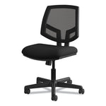 Volt Series Mesh Back Task Chair with Synchro-Tilt, Supports Up to 250 lb, 17.75" to 21.88" Seat Height, Black