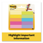 Page Flag Markers, Assorted Bright Colors, 50 Sheets/Pad, 10 Pads/Pack