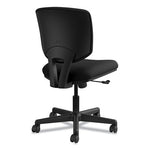 Volt Series Task Chair, Supports Up to 250 lb, 18" to 22.25" Seat Height, Black