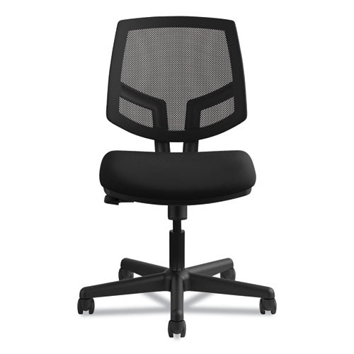 Volt Series Mesh Back Task Chair with Synchro-Tilt, Supports Up to 250 lb, 17.75" to 21.88" Seat Height, Black