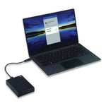 Backup Plus External Hard Drive, 4 TB, USB 2.0/3.0, Black