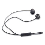 Stereo Earphones with Microphone, Black