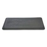 Anti-Fatigue Mat, 35.25 x 19.5, Black