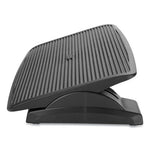 Adjustable Height Ergonomic Footrest, 17.62w x 14d x 3.75h, Black