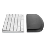 Gel Wrist Rest for Slim Compact Keyboards, 11 x 3.98, Black