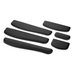 Gel Wrist Rest for Slim Compact Keyboards, 11 x 3.98, Black