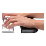 Gel Wrist Rest for Slim Compact Keyboards, 11 x 3.98, Black