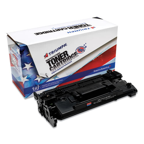 7510016826841 Remanufactured CF287X (87X) High-Yield Toner, 18,000 Page-Yield, Black