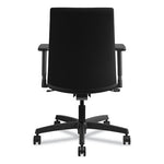 Ignition Series Fabric Low-Back Task Chair, Supports Up to 300 lb, 17" to 21.5" Seat Height, Black