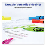 HI-LITER Desk-Style Highlighters, Assorted Ink Colors, Chisel Tip, Assorted Barrel Colors, Dozen