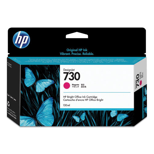 HP 730, (P2V63A) Magenta Original Ink Cartridge