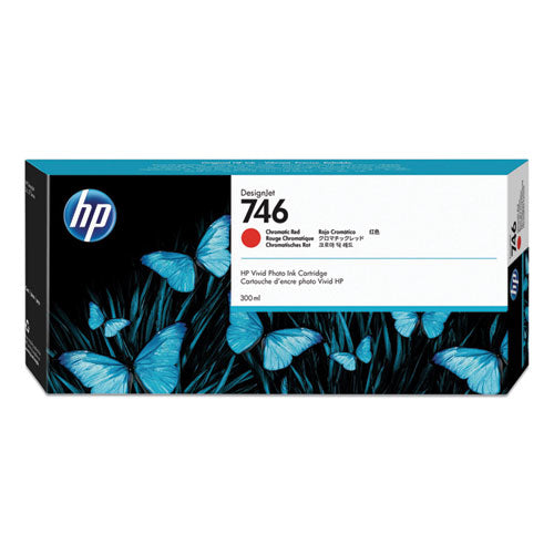 HP 746, (P2V81A) Chromatic Red Original Ink Cartridge