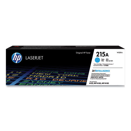 HP 215A, (W2311A) Cyan Original LaserJet Toner Cartridge