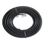 Line Cord, Plug/Plug, 15 ft, Black