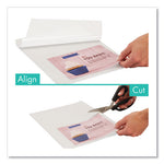 EZAlign Thermal Laminating Pouches 3 mil, 9" x 11.5", Gloss Clear, 50/Pack