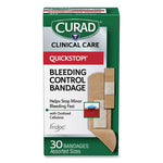 QuickStop Flex Fabric Bandages, Assorted, 30/Box