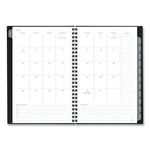 Elevation Academic Weekly/Monthly Planner, 8.5 x 5.5, Black Cover, 12-Month (July to June): 2023 to 2024