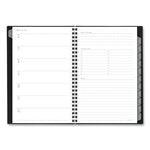 Elevation Academic Weekly/Monthly Planner, 8.5 x 5.5, Black Cover, 12-Month (July to June): 2023 to 2024