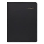 Weekly Vertical-Column Appointment Book Ruled for Hourly Appointments, 8.75 x 7, Black Cover, 13-Month (Jan-Jan): 2024-2025