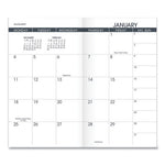 Pocket Size Monthly Planner Refill, 6 x 3.5, White Sheets, 13-Month (Jan to Jan): 2024 to 2025