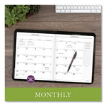 Executive Monthly Padfolio, 11 x 9, Black Cover, 13-Month (Jan to Jan): 2024 to 2025