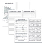 Pocket Size Monthly Planner Refill, 6 x 3.5, White Sheets, 13-Month (Jan to Jan): 2024 to 2025