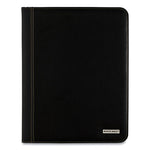 Executive Monthly Padfolio, 11 x 9, Black Cover, 13-Month (Jan to Jan): 2024 to 2025