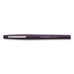 Flair Felt Tip Porous Point Pen, Stick, Medium 0.7 mm, Assorted Ink and Barrel Colors, 6/Pack