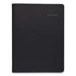QuickNotes Weekly Vertical-Column Format Appointment Book, 11 x 8.25, Black Cover, 12-Month (Jan to Dec): 2024