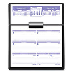 Flip-A-Week Desk Calendar and Base, 7 x 5.5, White Sheets, 12-Month (Jan to Dec): 2024