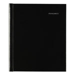 DayMinder Hard-Cover Monthly Planner with Memo Section, 8.5 x 7, Black Cover, 12-Month (Jan to Dec): 2024