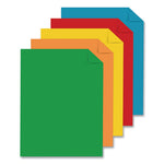 Color Cardstock -"Primary" Assortment, 65 lb Cover Weight, 8.5 x 11, Assorted Primary Colors, 100/Pack
