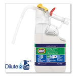 Dilute 2 Go, Comet Disinfecting - Sanitizing Bathroom Cleaner, Citrus Scent, , 4.5 L Jug, 1/Carton